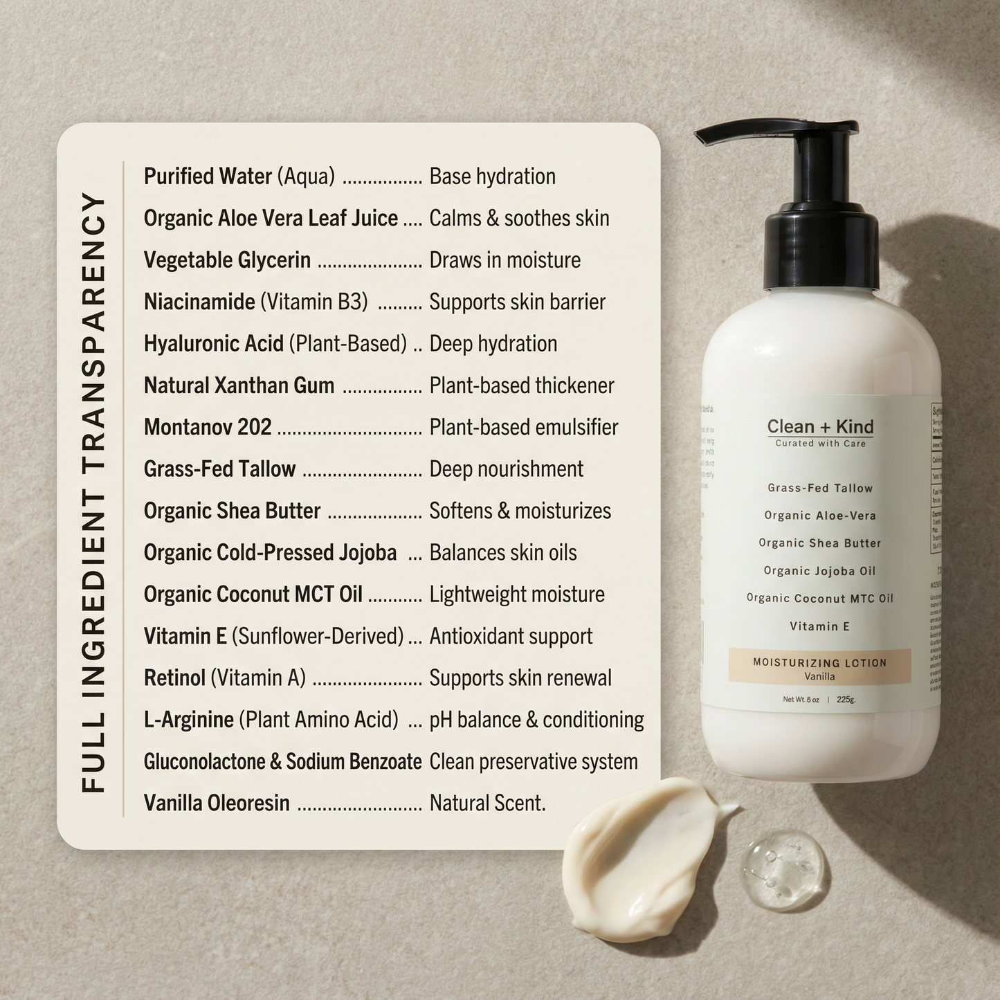 Tallow Lotion