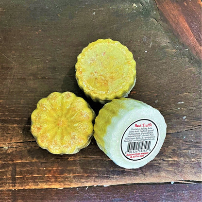 Large Bubble Bath Truffles - All-Natural Bubble Bath, Fizz, & Softness