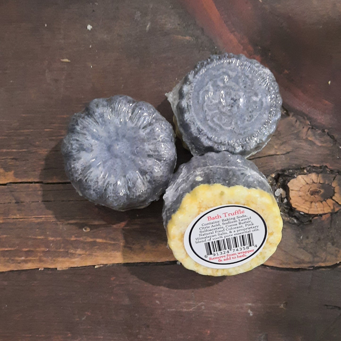 Large Bubble Bath Truffles - All-Natural Bubble Bath, Fizz, & Softness