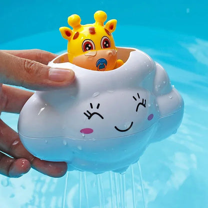 Baby Bath Toy – Cute Cloud Water Sprayer & Swimming Bath Toy