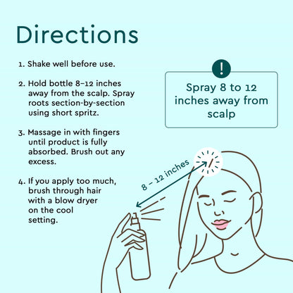 Dry Shampoo (Benzene & Silicone-Free, Color-Safe)